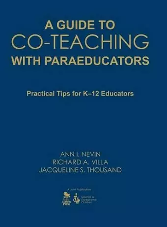 A Guide to Co-Teaching With Paraeducators cover