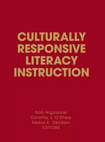 Culturally Responsive Literacy Instruction cover