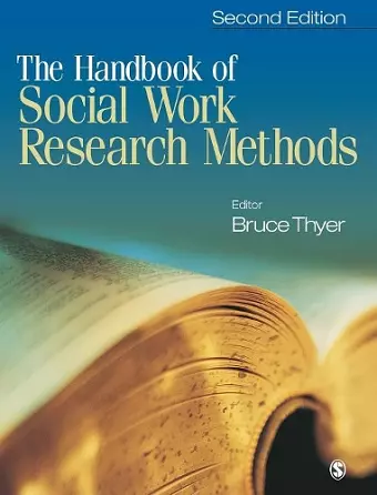 The Handbook of Social Work Research Methods cover