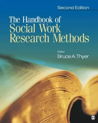 The Handbook of Social Work Research Methods cover