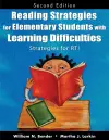 Reading Strategies for Elementary Students With Learning Difficulties cover