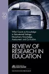 What Counts as Knowledge in Educational Settings cover