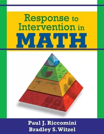 Response to Intervention in Math cover