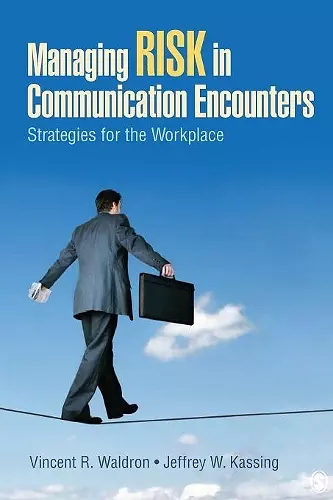 Managing Risk in Communication Encounters cover