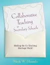 Collaborative Teaching in Secondary Schools cover