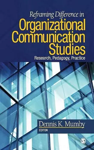 Reframing Difference in Organizational Communication Studies cover