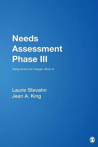 Needs Assessment Phase III cover