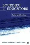 Bourdieu for Educators cover