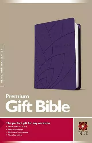 NLT Premium Gift Bible, Purple cover