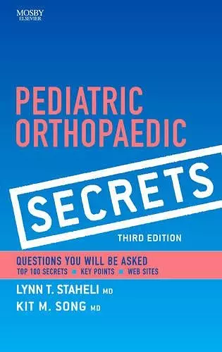 Pediatric Orthopaedic Secrets cover