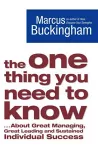 The One Thing You Need to Know cover