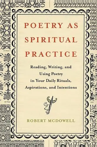 Poetry as Spiritual Practice cover
