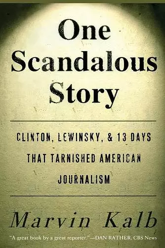 One Scandalous Story cover