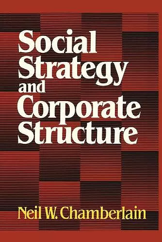 Social Strategy & Corporate Structure cover