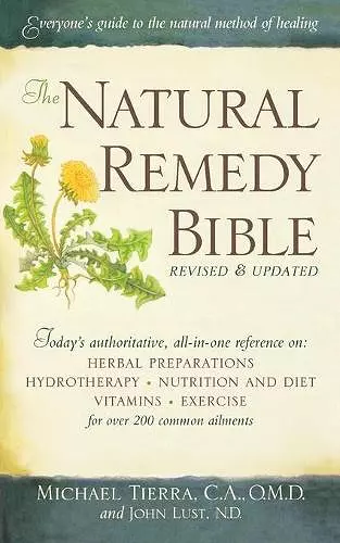 The Natural Remedy Bible cover