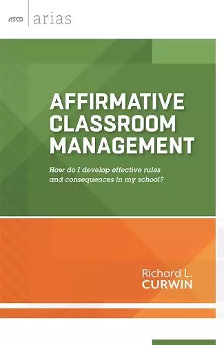 Affirmative Classroom Management cover