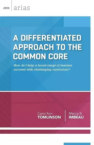 A Differentiated Approach to the Common Core cover