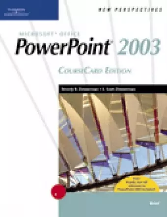 New Perspectives on Microsoft Office PowerPoint 2003, Brief, CourseCard Edition cover