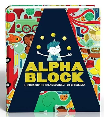 Alphablock (An Abrams Block Book) cover