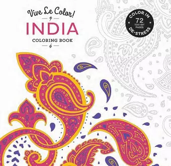 Vive Le Color! India (Coloring Book) cover