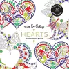 Vive Le Color! Hearts (Adult Coloring Book) cover