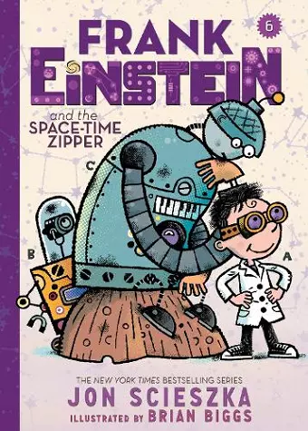 Frank Einstein and the Space-Time Zipper (Frank Einstein series #6) cover