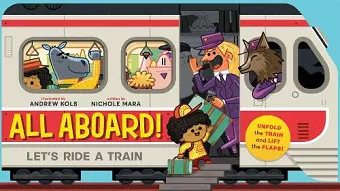 All Aboard! (An Abrams Extend-a-book) cover