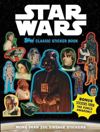 Star Wars Topps Classic Sticker Book cover