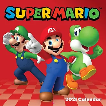 Super Mario 2021 Wall Calendar cover