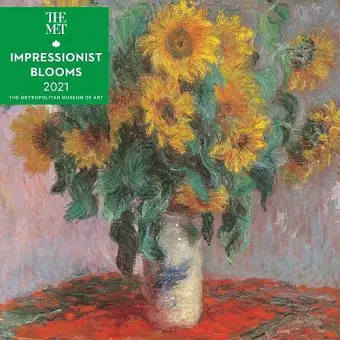 Impressionist Blooms 2021 Wall Calendar cover