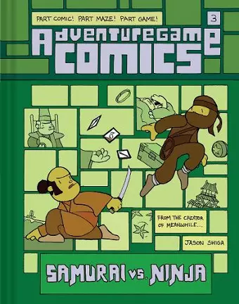 Adventuregame Comics: Samurai vs. Ninja (Book 3) cover