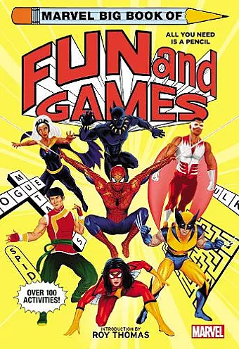 Marvel Big Book of Fun and Games cover
