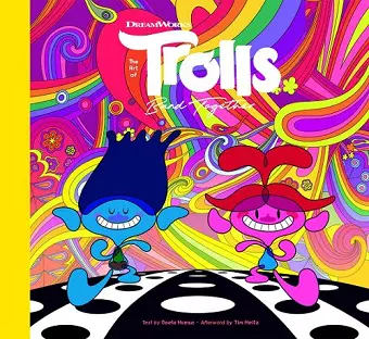 The Art of DreamWorks Trolls Band Together cover