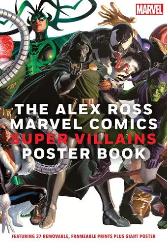 The Alex Ross Marvel Comics Super Villains Poster Book cover