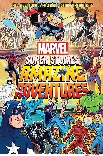 Amazing Adventures (Marvel Super Stories Book #2) cover