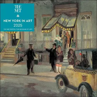 New York in Art 2025 Mini Wall Calendar cover