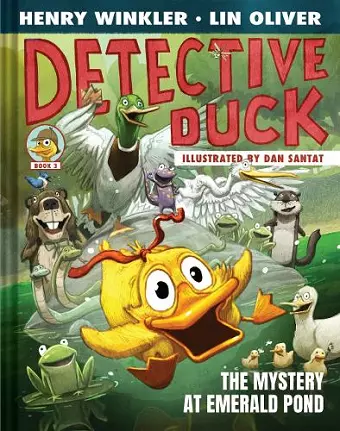 Detective Duck: The Mystery at Emerald Pond (Detective Duck #3) cover
