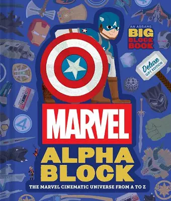 Marvel Alphablock: Deluxe Gift Edition (An Abrams BIG Block Book) cover