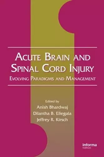 Acute Brain and Spinal Cord Injury cover