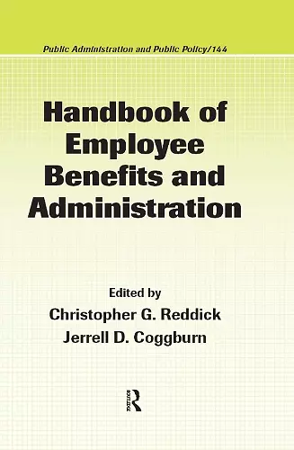 Handbook of Employee Benefits and Administration cover