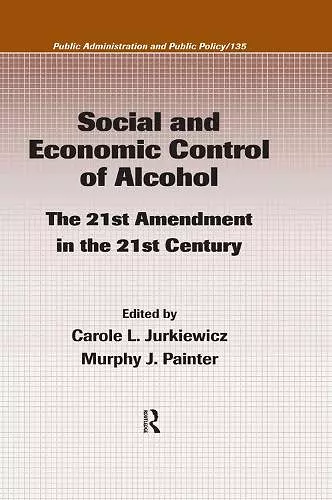 Social and Economic Control of Alcohol cover