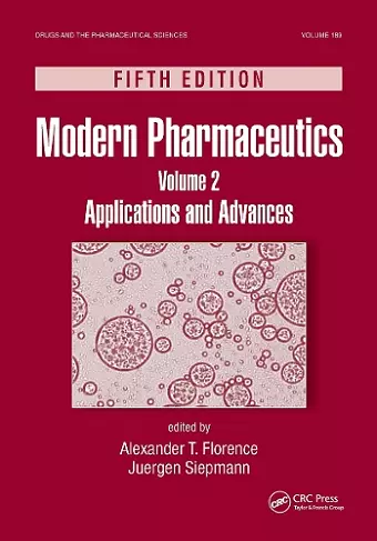 Modern Pharmaceutics, Volume 2 cover