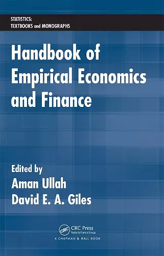 Handbook of Empirical Economics and Finance cover