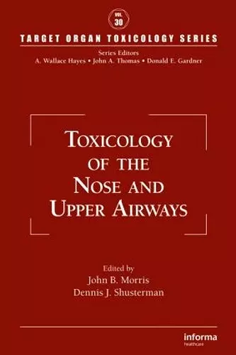 Toxicology of the Nose and Upper Airways cover