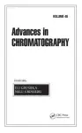 Advances in Chromatography cover