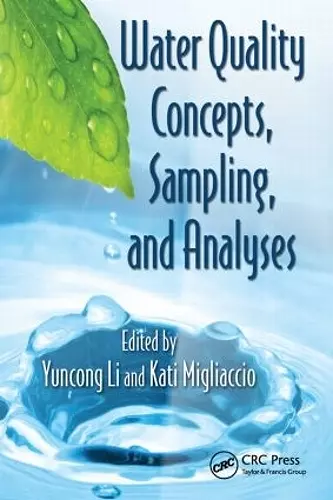 Water Quality Concepts, Sampling, and Analyses cover