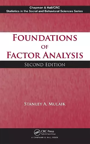 Foundations of Factor Analysis cover