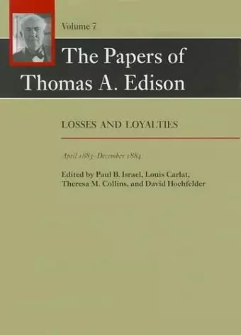 The Papers of Thomas A. Edison cover