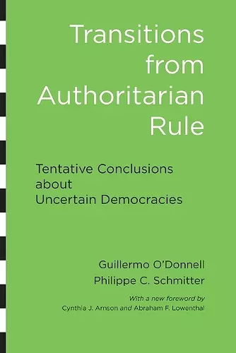 Transitions from Authoritarian Rule cover