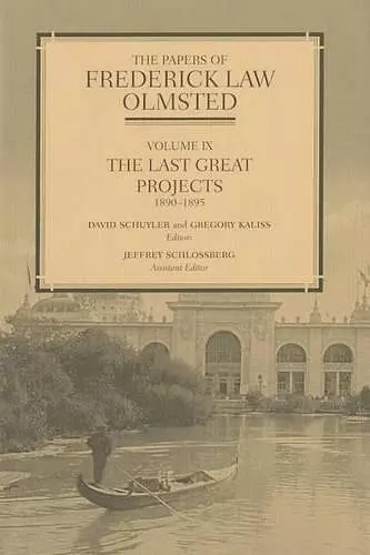 The Papers of Frederick Law Olmsted cover